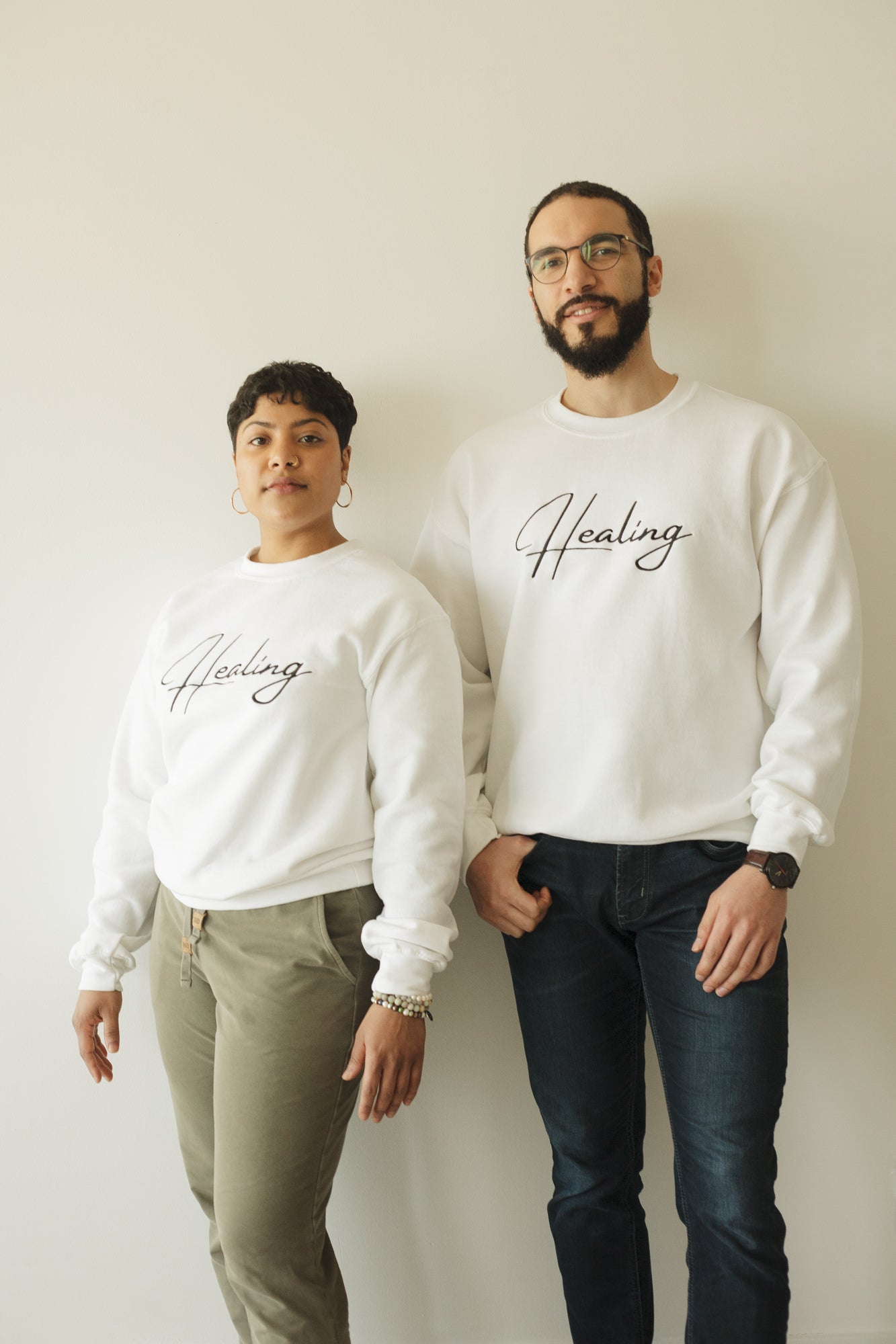 Healing Crewneck (White)